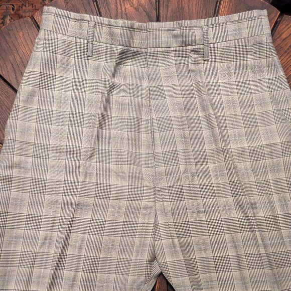 Vivienne Westwood Man High-Waisted Plaid Trousers UK50 NWT